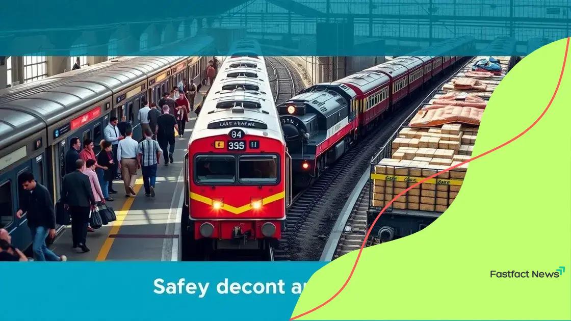 Impact on passengers and freight transport