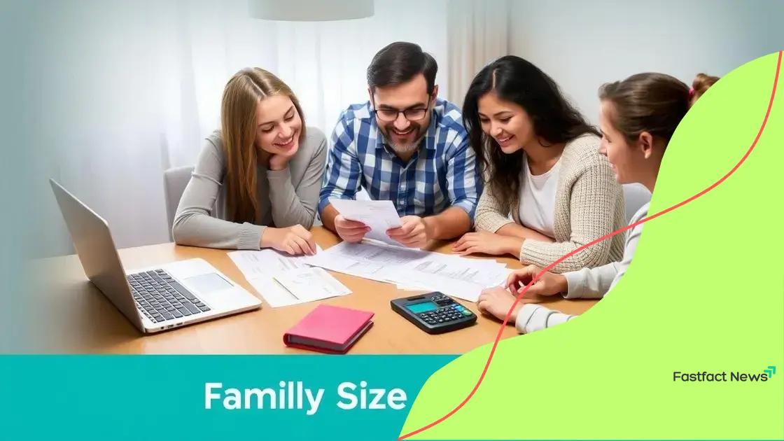 How to calculate your family size allowance
