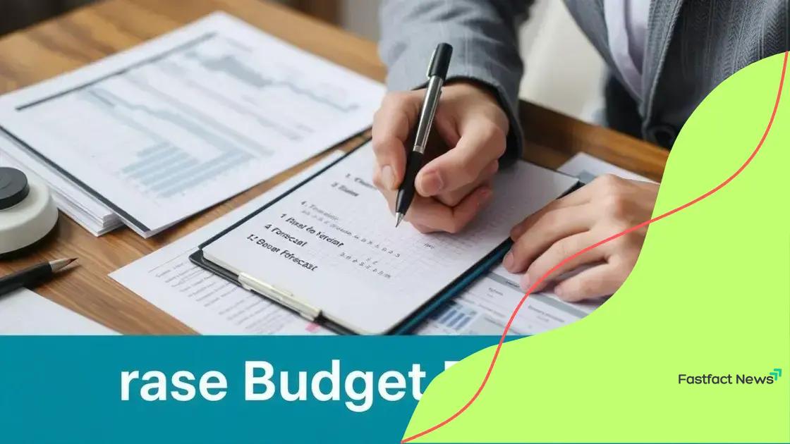 Steps to create an effective budget forecast