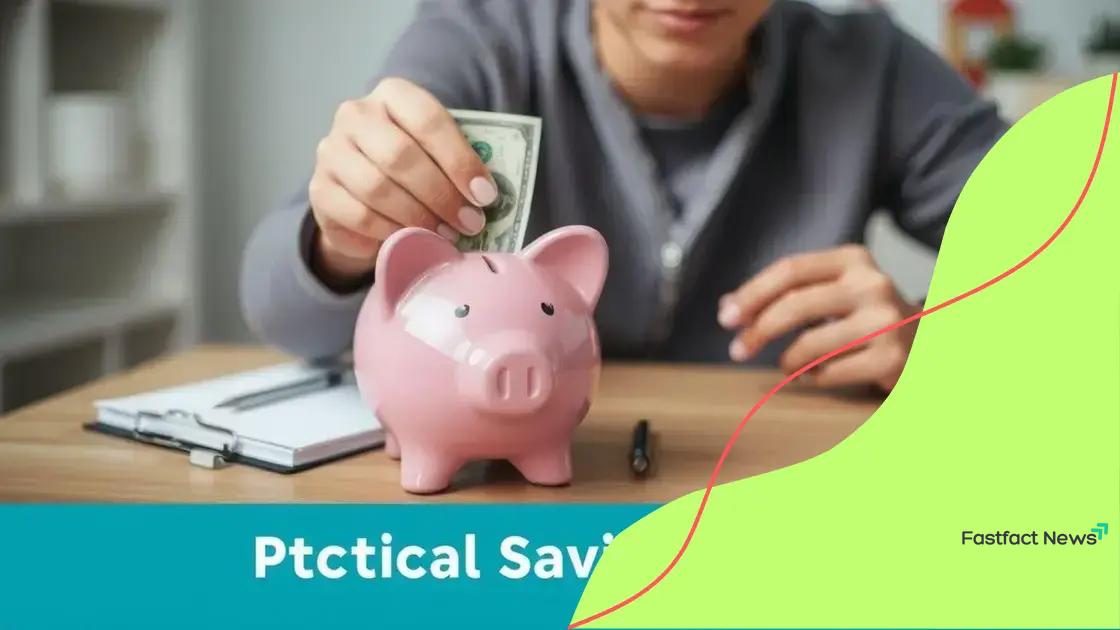Practical tips to build your savings