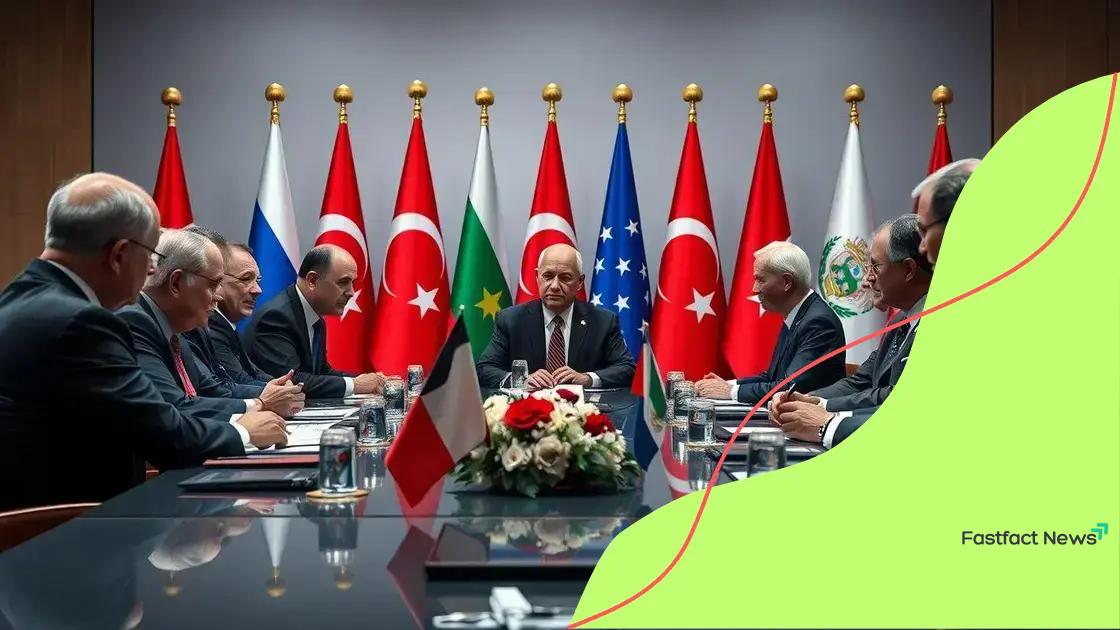 Recent events that influenced global diplomacy
